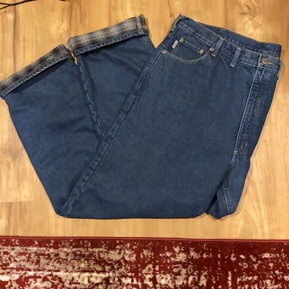 Carhartt Flannel Lined Jeans - Picture 1 of 6